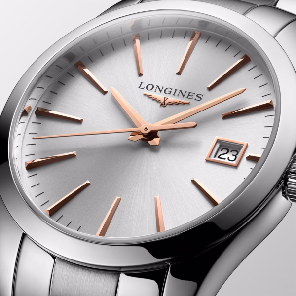 Longines Conquest Classic 34 mm Silver Ref. L2.386.4.72.6
