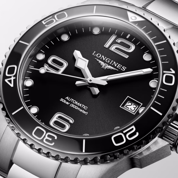 Longines HydroConquest 39mm Nero Ref. L3.780.4.56.6