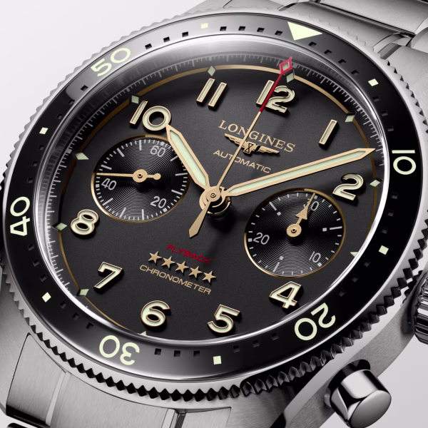 Longines Spirit Flyback Titanium 42 mm Ref. L3.821.1.53.6 – Cronografo Flyback Automatico