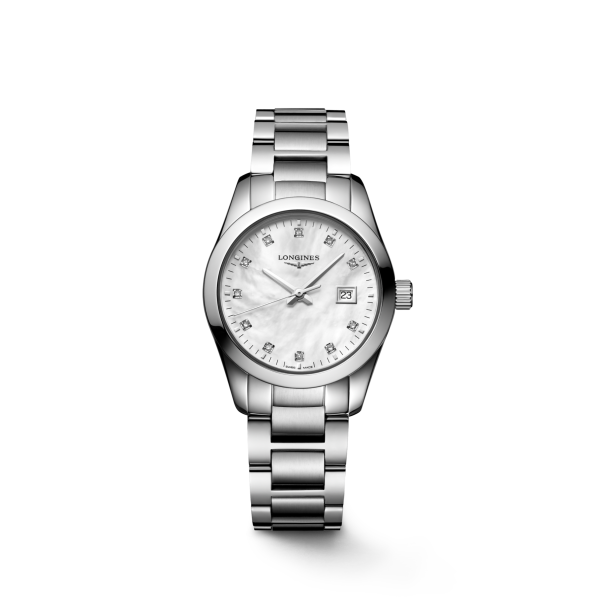 Longines Conquest Classic 29.5mm Madreperla Diamanti Ref. L2.286.4.87.6
