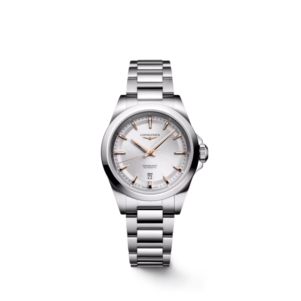 Longines Conquest 30 mm Silver Ref. L3.320.4.72.6