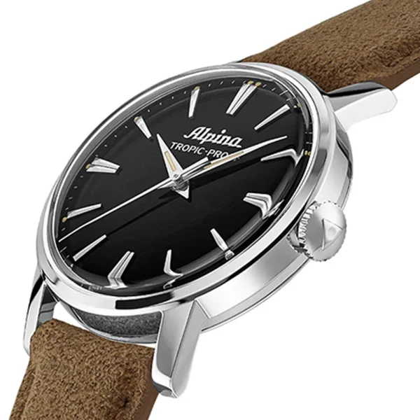 Alpina Heritage Tropic-Proof AL-480B2H6 – Carica Manuale 34 mm Quadrante Nero