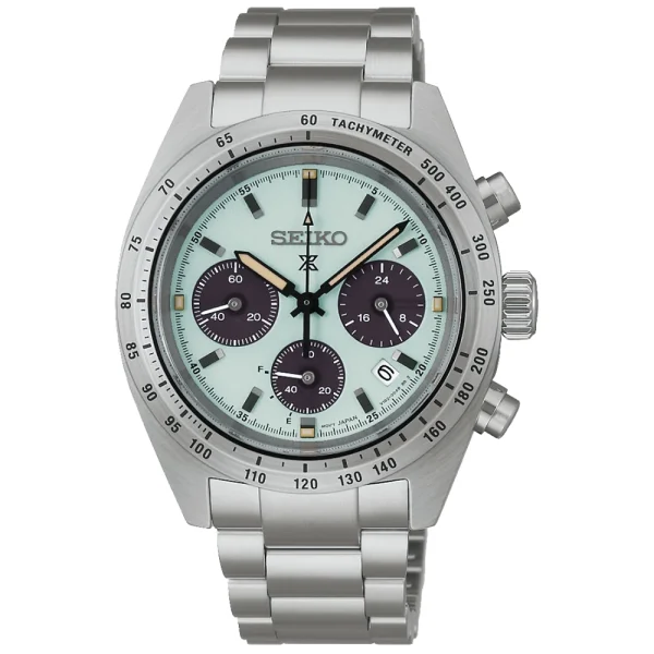 Seiko Prospex Speedtimer Youngtimer SSC965P1 – Cronografo Solare Mint Green 39 mm