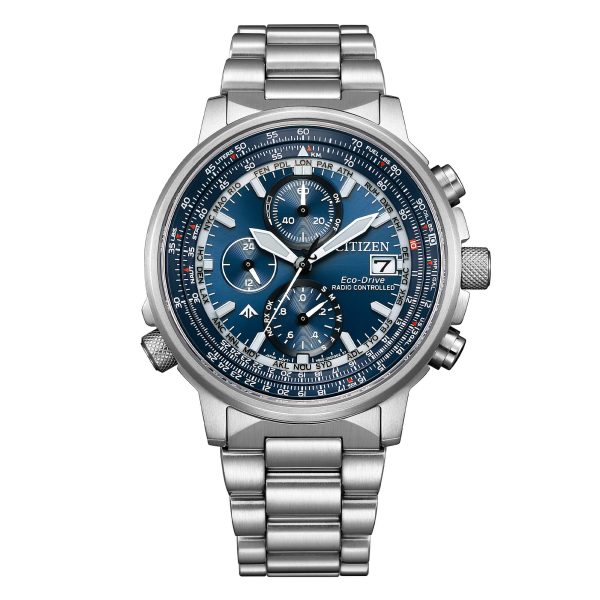 Citizen Crono Pilot Acciaio AT8300-58L