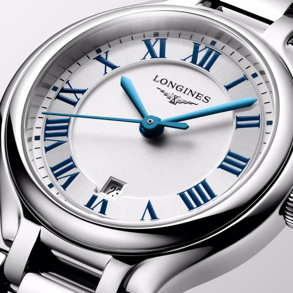 Longines PrimaLuna L8.142.4.71.6 Quarzo 30 mm Argento Acciaio