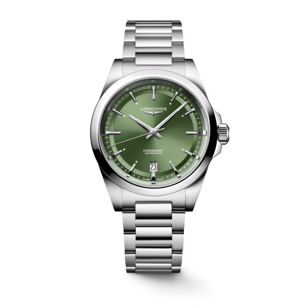 Longines Conquest 38 mm Verde Ref. L3.720.4.02.6