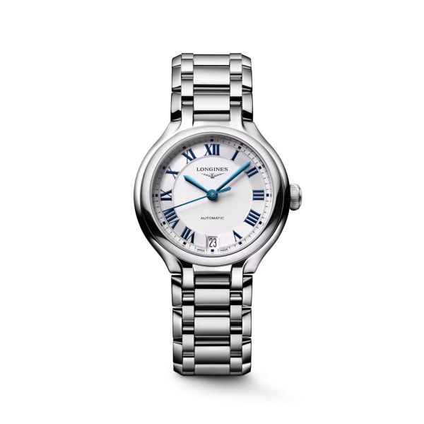Longines PrimaLuna L8.124.4.71.6 Automatico 34 mm Argento Acciaio