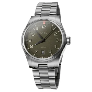 Oris ProPilot Date 01 733 7805 4167-07 8 20 04LC – Automatico 41 mm Quadrante Muschio
