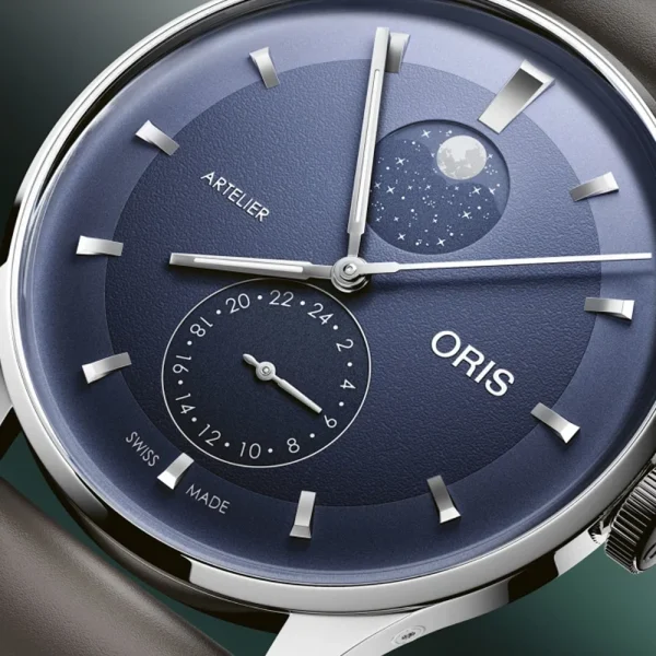 Oris Artelier Complication 01 782 7811 4055-07 6 20 17FC – Automatico 39,5 mm Blu