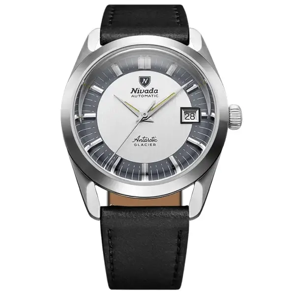 Nivada Grenchen Antarctic Glacier 32063A17 – Automatico 38 mm Quadrante Glacier