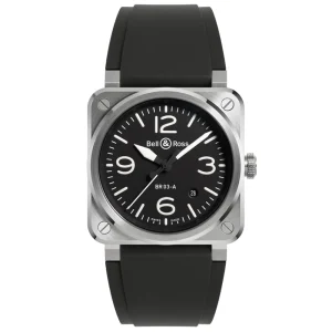 Bell & Ross BR 03 Black Steel BR03A-BL-ST/SRB – Automatico 41 mm Acciaio