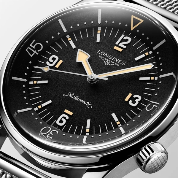 Longines Legend Diver 59 L3.795.4.59.9 – Automatico 42 mm Quadrante Nero Granulato