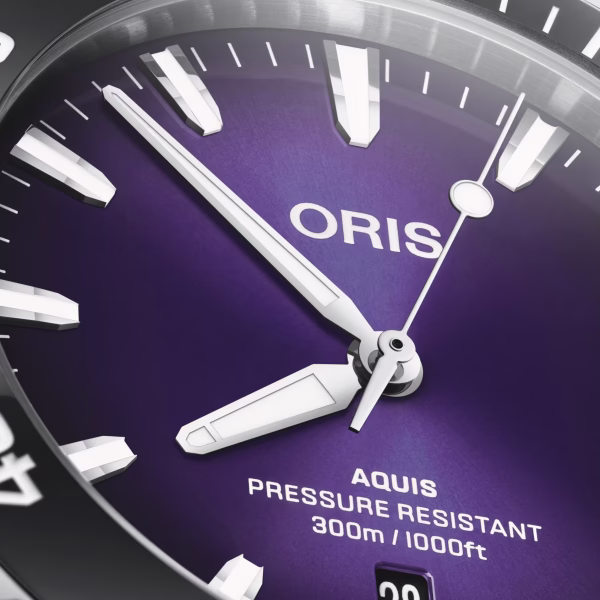 Oris Aquis Date Taste of Summer 01 733 7789 4158-07 8 23 04PEB – Automatico 43,5 mm Viola