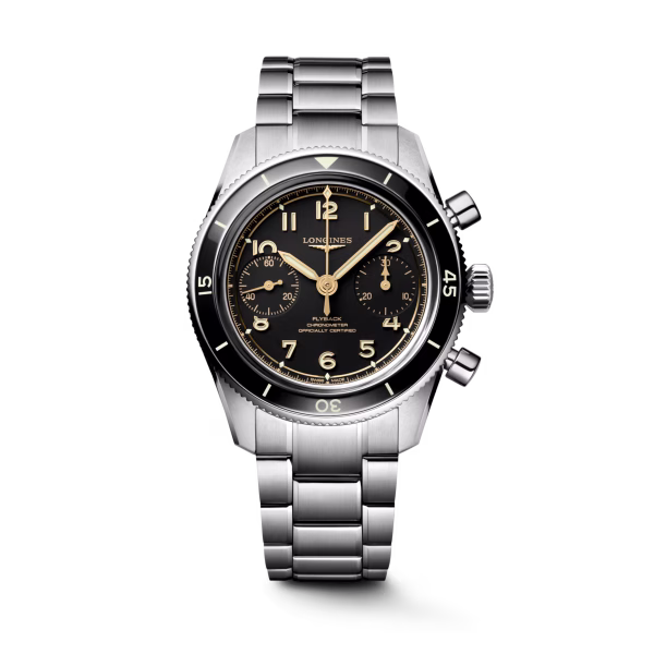 Longines Spirit Pilot Flyback 39,5 mm Ref. L3.721.4.53.6 – Cronografo Flyback Manuale