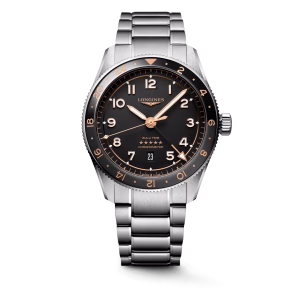 Longines Spirit Zulu Time 42 mm Ref. L3.812.4.50.6 – Automatico GMT con Bracciale Acciaio